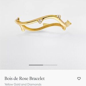 Dior Bois de Rose Yellow Gold Bracelet with Diamonds